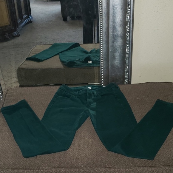 Green straight Jeans - Picture 1 of 4